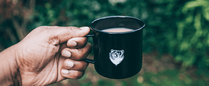 fairtrade tea, printed mug